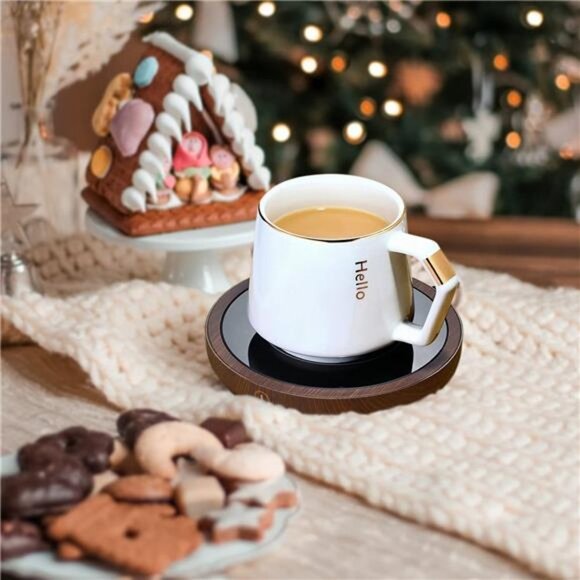 Mug Warmer, Coffee Warmer for Desk Auto Shut Off, 3-Temperature Settings - Picture 7 of 7